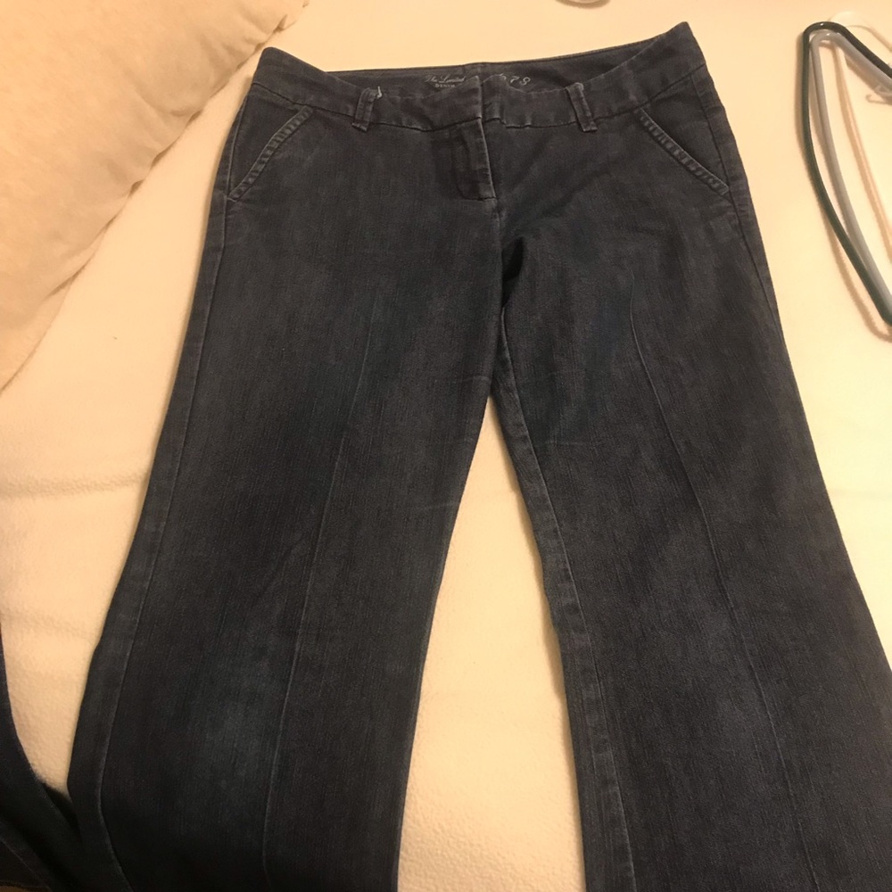 Flare jeans- front and back pictured